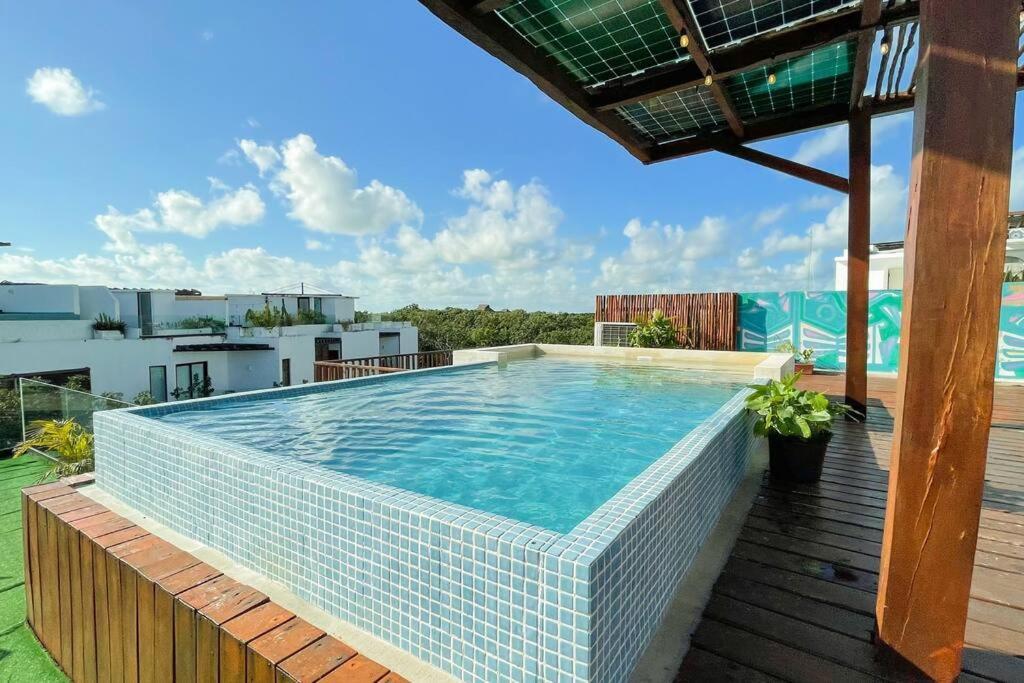 Apartmán Eco-Friendly And Modern Loft 4 By Noox Tulum Exteriér fotografie